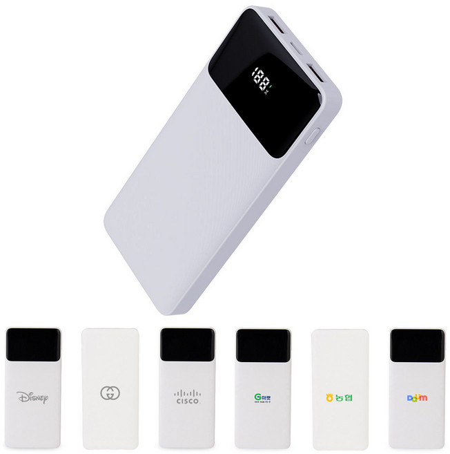 각인인쇄 고속충전 보조배터리 B113 10000mAh 22.5W 잔량표시 기내반입 4포트, 플레이고B113보조배터리, 105）써라운드체