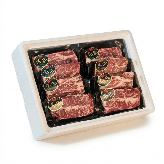 블랙앵거스 탑초이스 구이 5호 (살치살400g+갈비살400g+부채살400g+척아이롤400g), 1개, 400g