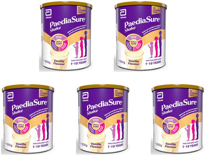 애보트 페디아슈어 바닐라 파우더 850g 5개 Abbott