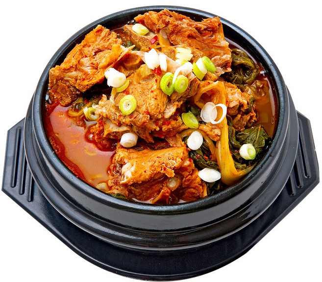 미다몰 그곳에가면 할머니 손맛 푸짐한 우거지 뼈해장국 1kg 감자탕 술안주, 1개