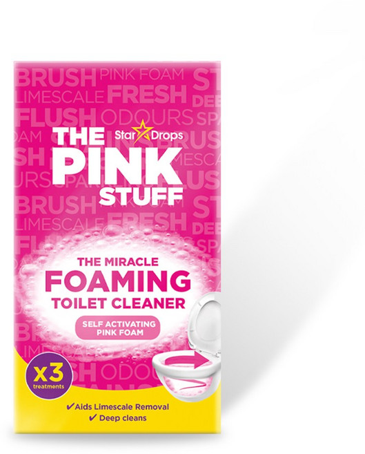 핑크스터프 미라클 포밍 변기세정제 100g x 3입, 없음, 300g, 1세트