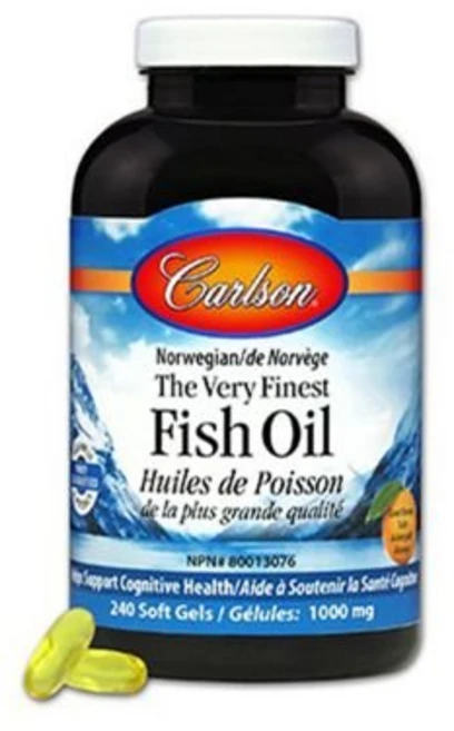 칼슨 더 생선 오일 오렌지 240 소프트겔스, 1개, 240정 - 쿠팡