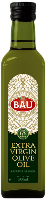 스페인 175년 전통 바우 엑스트라버진 올리브오일500ml 1병(산도0.28), 1개, 500ml