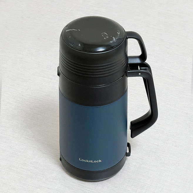 cnt코리아 락앤락 타파웨어 미니 보온병 보냉병 텀블러 모음 350ml-1.8L, 락앤락1.8네이비
