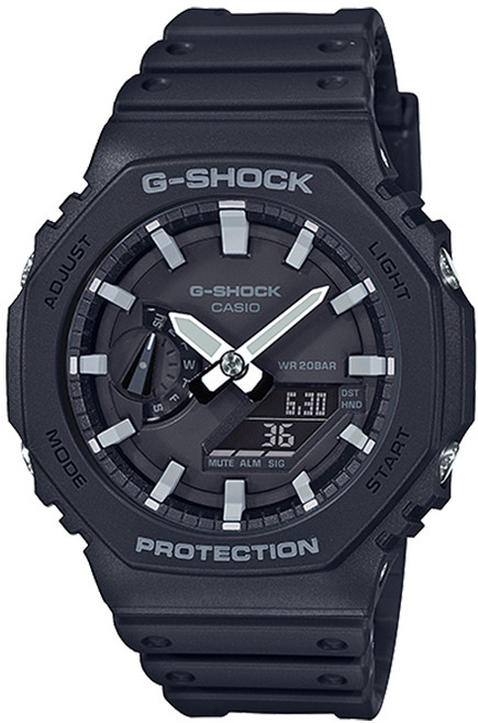 지샥 GA-2100-1A 지얄오크 블랙 방수 스포츠 시계