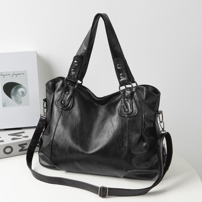 엔도르시 여성용 모던 레더 아일렛 크로스 숄더백 EBA399