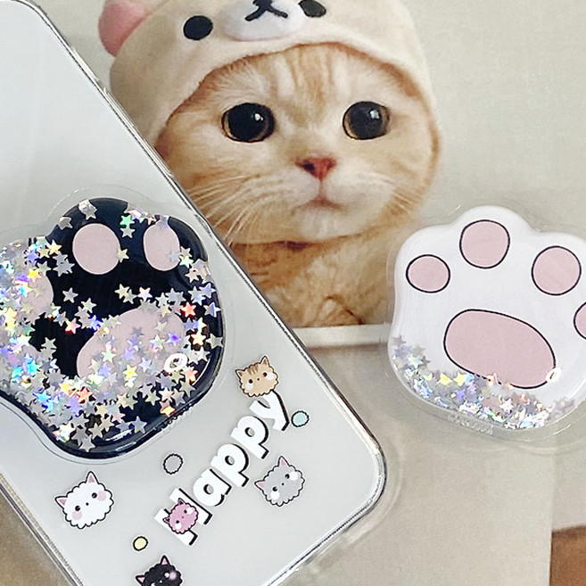 키즈폰 X커버5 X2 고양이 스마트톡 케이스 글리터 발바닥 젤리 포켓몬 꾸러기 리틀 카카오프렌즈5 신비폰 3 2