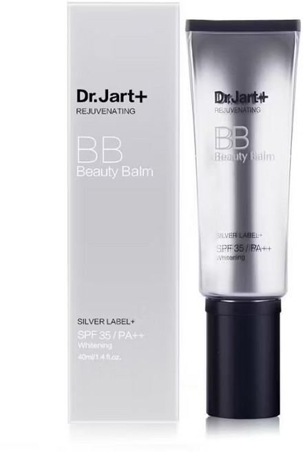 Dr.Jart+ 蒂佳婷銀管BB霜 SPF35/PA++ 防曬隔離霜 強遮蓋力, 1個, Dr.jart+銀管40ml（正裝）