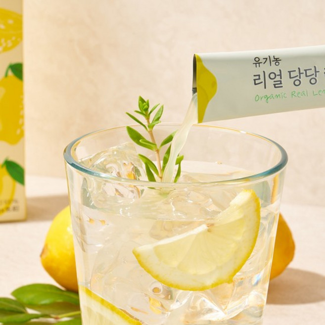 리얼당당 유기농 레몬즙 15p, 300g, 2개