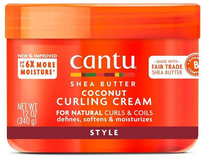 칸투 코코넛 컬링 크림, 340g, 1개