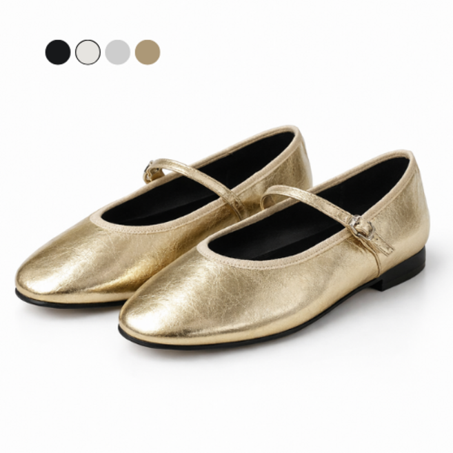 페조 여성 메리제인 스트랩 플랫슈즈 데일리 단화 구두 PZSL-KA-5468