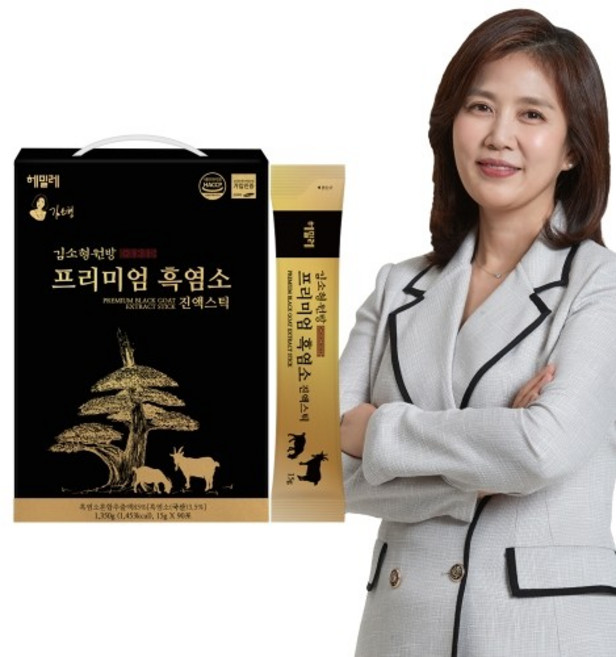 김소형 프리미엄 흑염소 진액스틱 15g x 90포, 1개