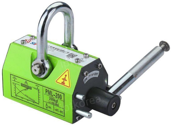 영구자석 리프트 철판 마그네틱 인양기 산업용 크레인, BP-300