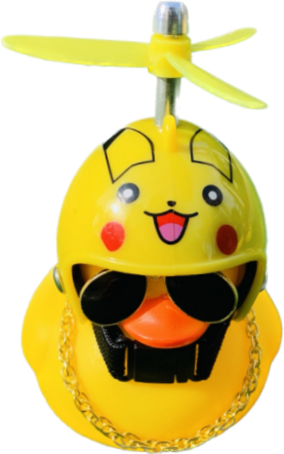 HOONYS 러버덕 오리장식 풀세트, 피카츄, 1개