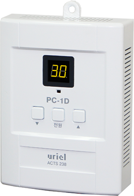 우리엘전자 PC-1D 디지털 1난방 조절기 전기판넬 온돌판넬 디지털