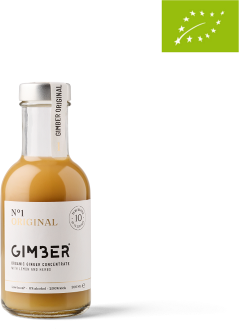 짐버 진저샷 유기농 No.1 오리지널 생강청, 1개, 200ml