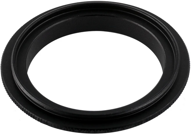 캐논 EOS RF 마운트 카메라 R10 용 67mm 나사 마크로 역방향 렌즈 어댑터 링, 02 58mm