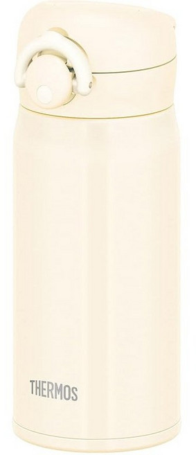서모스 수통 진공 단열 휴대용 머그잔 350ml 우유 화이트 JNR-352 MWH, 밀크 화이트