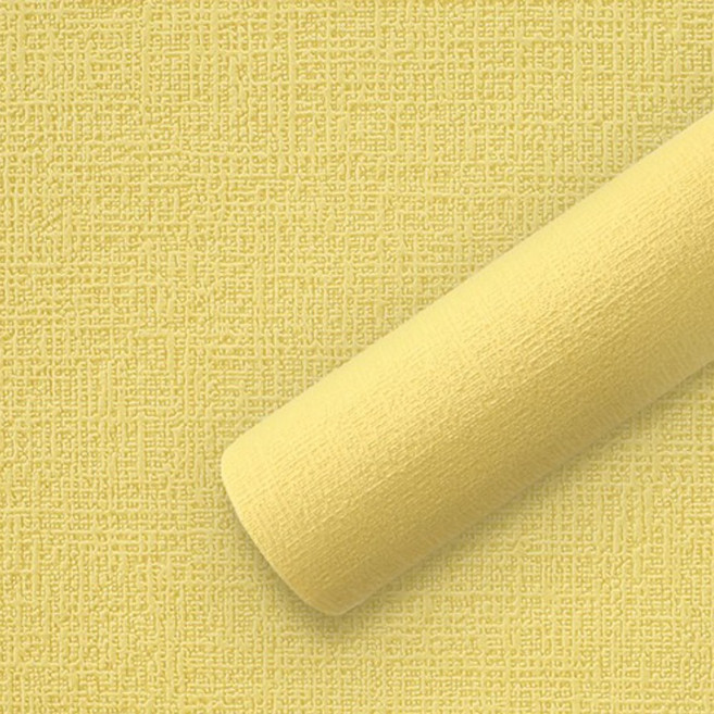 쿠셔니 붙이는벽지 셀프도배 스티커 실크벽지 도배지, 레몬