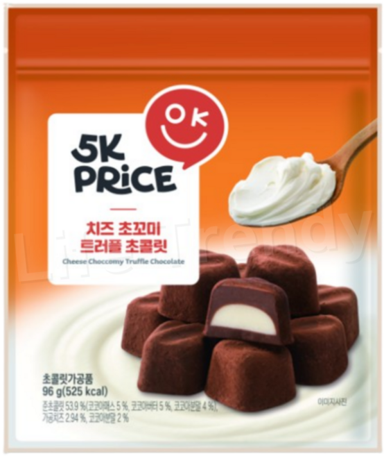 치즈 초꼬미 트러플 초콜릿, 1개, 96g