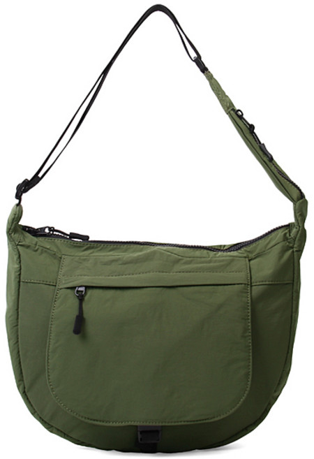 나일론 반달크로스백 가벼운 여행용크로스백 유럽여행가방