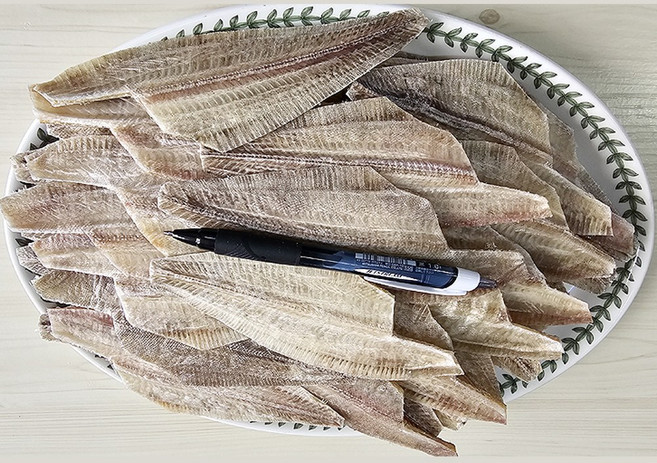 손질마른가자미(500g) 구이 튀김 조림 안주 반찬 물가자미 기름가자미 강구가자미 생산자 해인수산, 1개, 500g