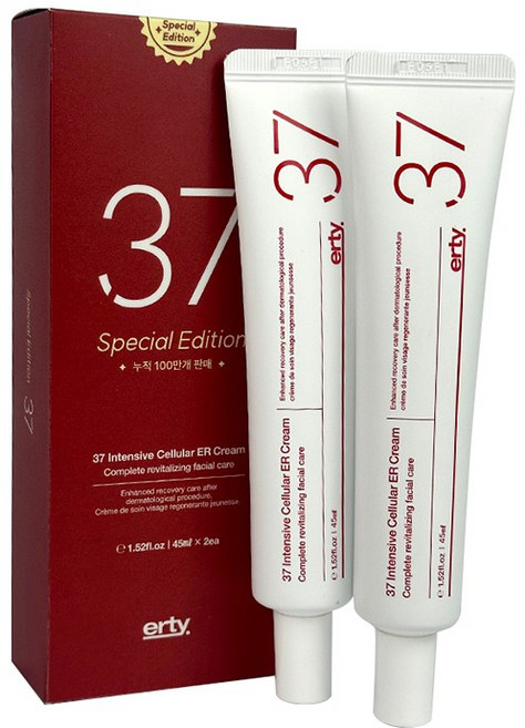 에르띠 37 인텐시브 셀룰러 이알 크림, 45ml, 2개