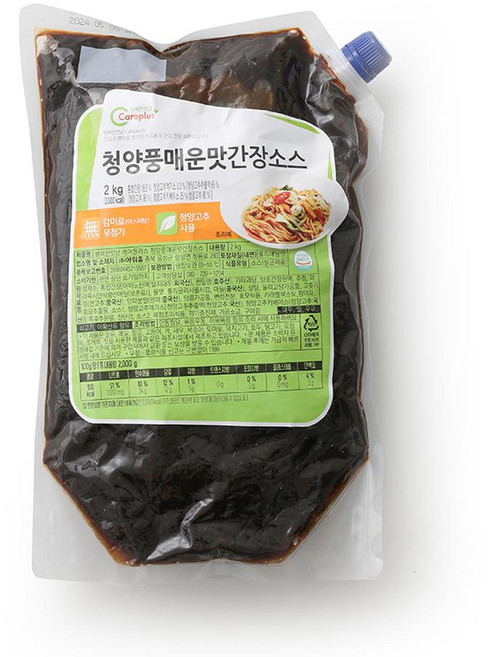아워홈 케어플러스 청양풍매운간장맛소스, 1개, 2kg