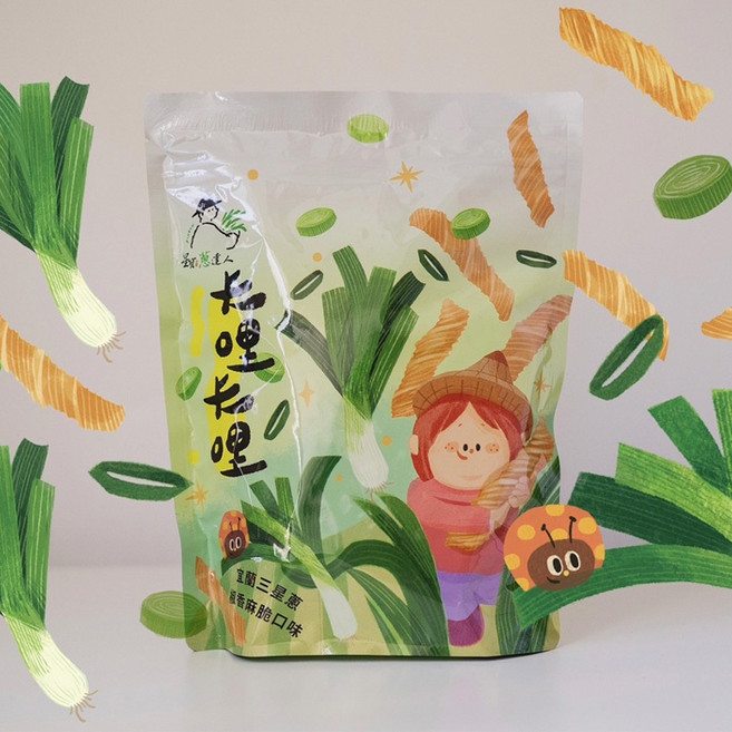 卡哩卡哩 三星蔥椒香麻脆口味, 1個