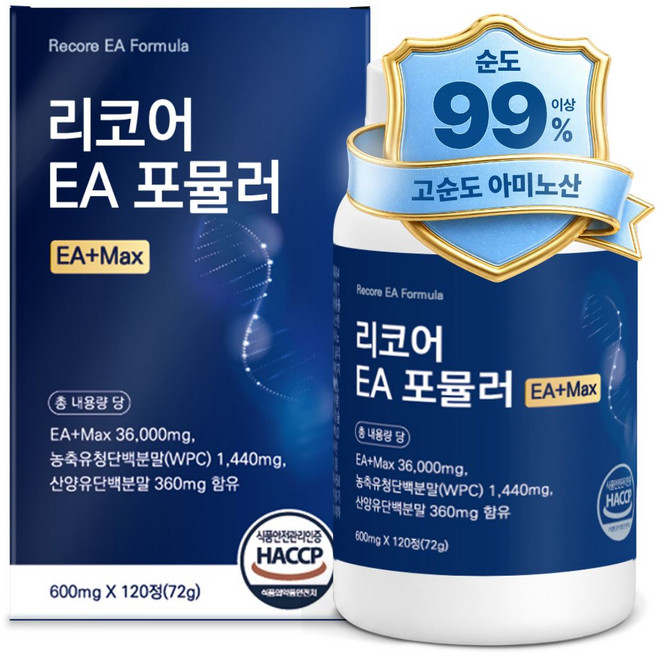 [정품] 리코어 EA 포뮬라, 1개, 120정