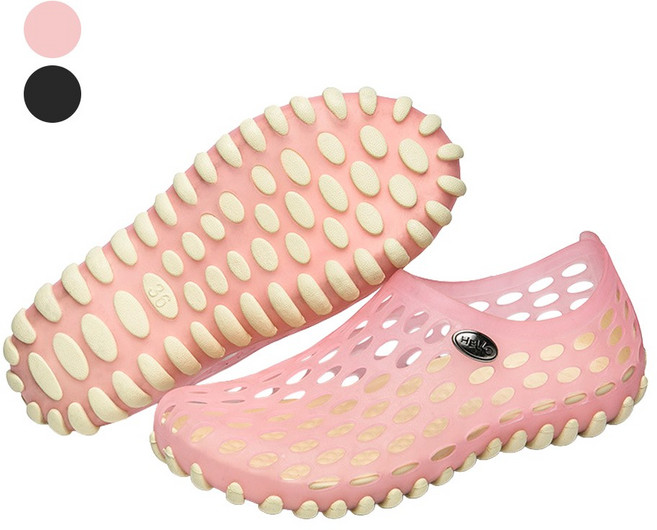 무아 남녀공용 워터 클로그 아쿠아슈즈 통풍 샌들 여름 물놀이 슬리퍼