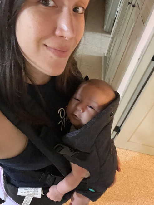 多功能嬰兒揹帶 寶寶抱娃神器 腰凳, IN黑色