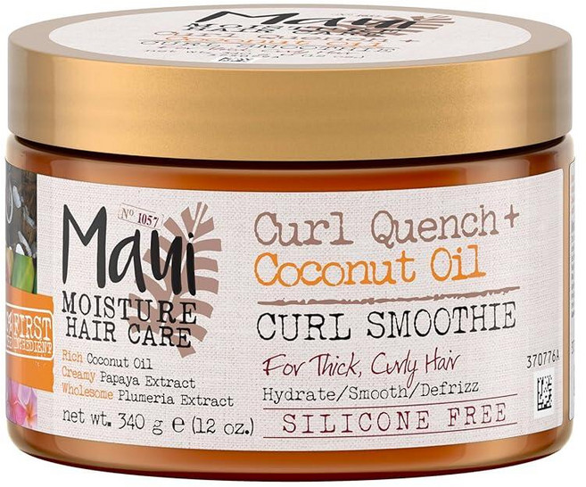 마우이 모이스처 컬 퀜치 코코넛 오일 스무디 헤어 크림 340g, 1개