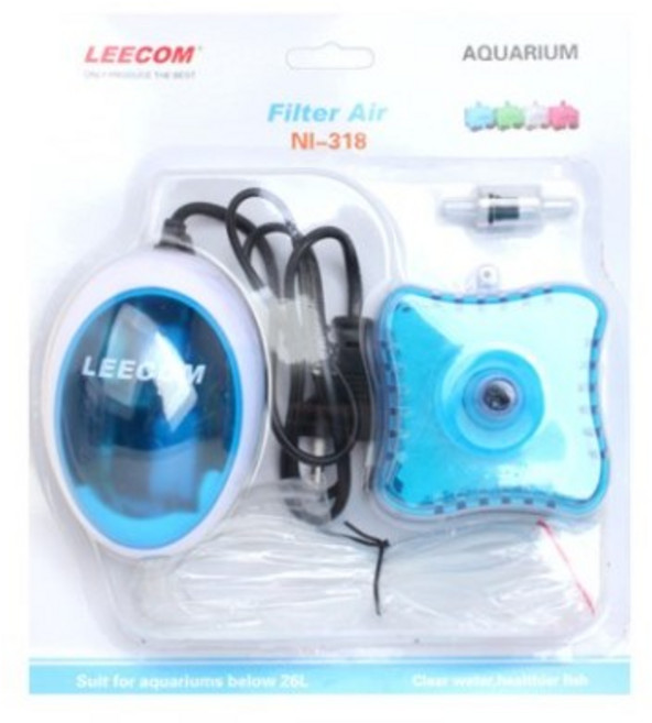 리컴 산소기 풀세트 NI-318 (AU312산소기+단지여과기), 1개