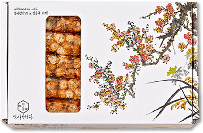 옛사랑한과X정동복 겉바 속촉 플레인 수제 오란다 강정, 10개, 30g