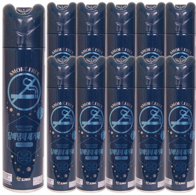 산도깨비 담배냄새_ 페퍼민트향 방향제, 300ml, 11개