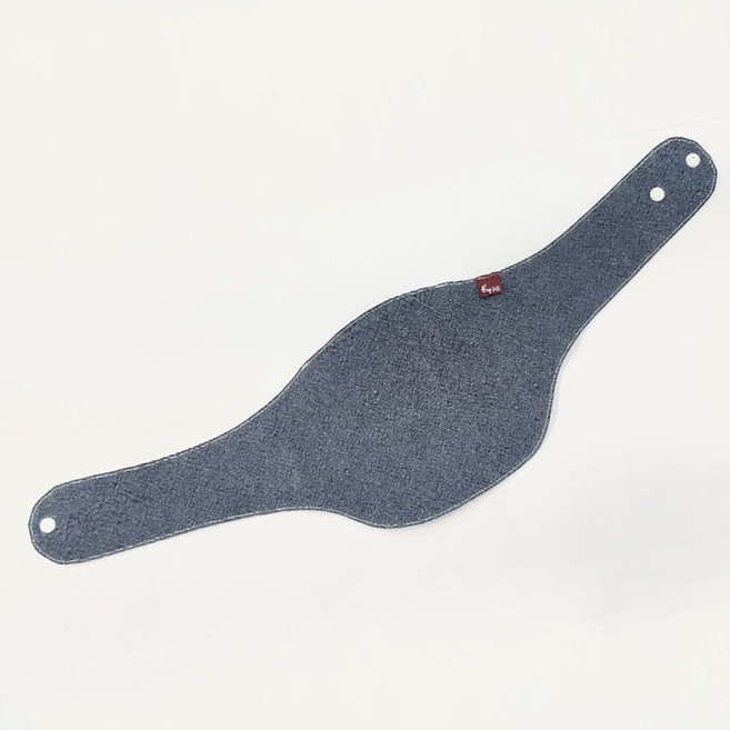 [TV방영 아이디어상품] 외출시 핫팩용 복부밴드 목밴드 체온유지 생리통 복부찜질 (핫팩 증정), 목밴드 네이비(+핫팩), 1개