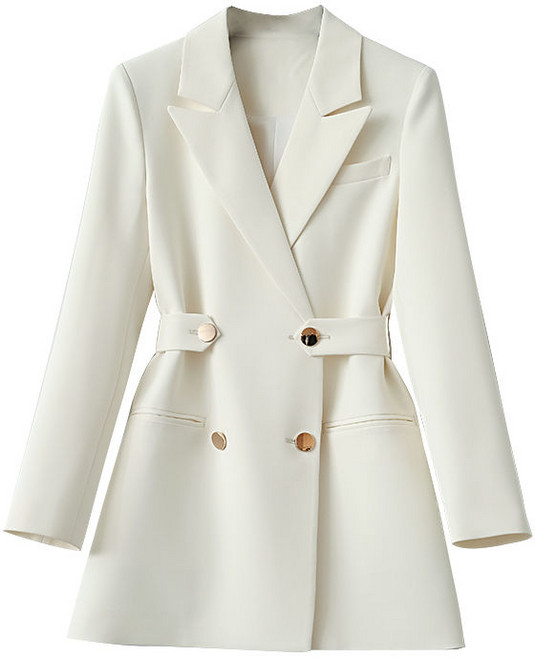셀럽당 여성 정장 코트 봄가을 미디엄 스몰 정장 더블 패션 상의