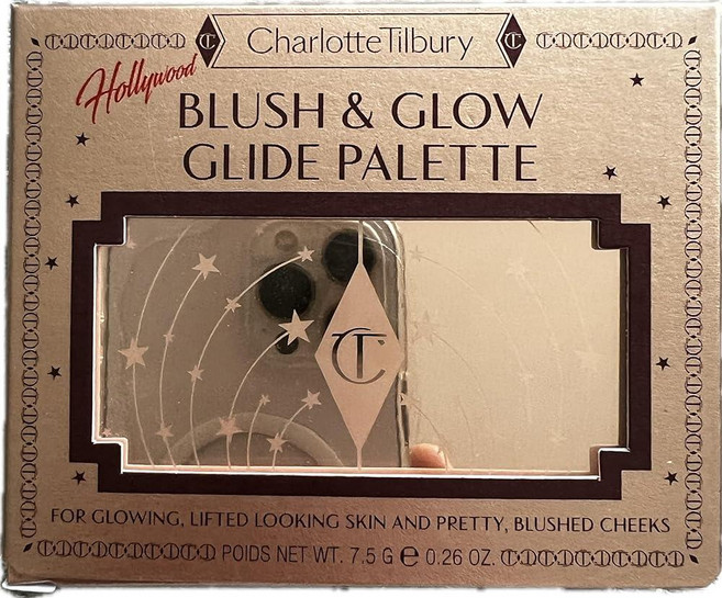 CHARLOTTE TILBURY 블러쉬 & 글로우 글라이드 팔레트 - 탠에서 딥, Light to Medium
