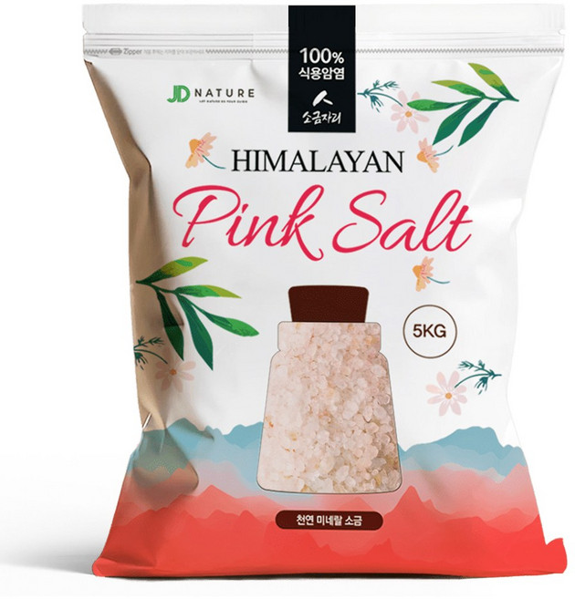 소금자리 히말라야 굵은 핑크솔트, 1개, 5kg