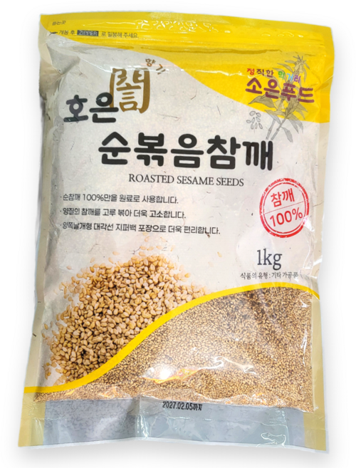 [호은] 순 볶음 참깨, 1kg, 1개
