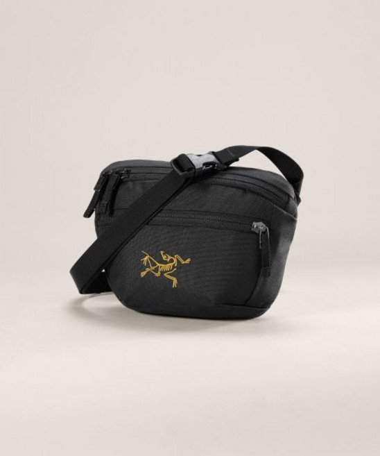 [국내매장판] 아크테릭스 맨티스 1 웨이스트 팩 - 24K BLACK ABQSU09234 ABQSU09234KBL 247124