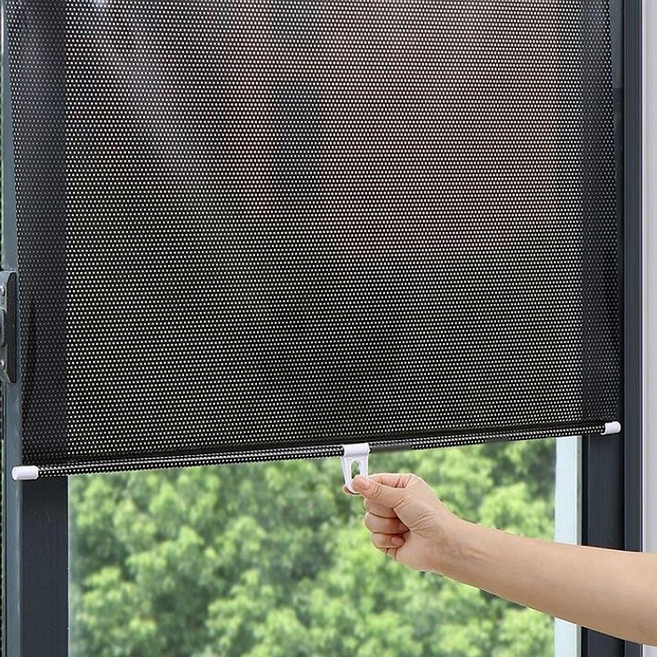 별도표기 무타공 햇빛가리개 블라인드 가림막 작은창 창문 롤스크린 원룸 자외선차단 셀프 커튼 가리개