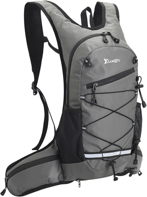 리치모리 가벼운 등산 낚시 사이클 가방 배낭, 그레이