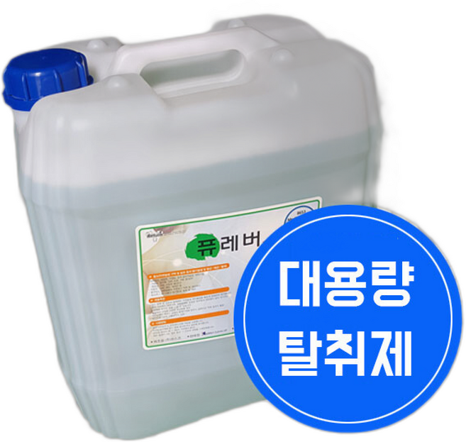 퓨레버 산들바람 대용량 탈취제 업소용 냄새제거제 집안 화장실, 1개, 18L