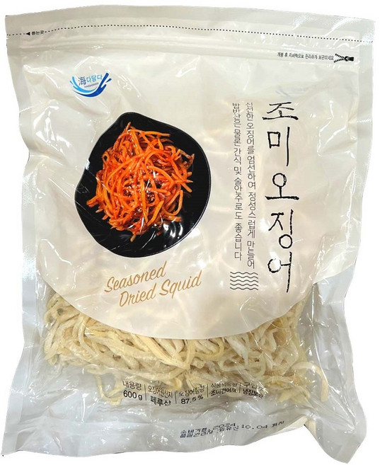 코스트코 해담다 조미오징어채 600g/냉장 진미채 반찬, 1개