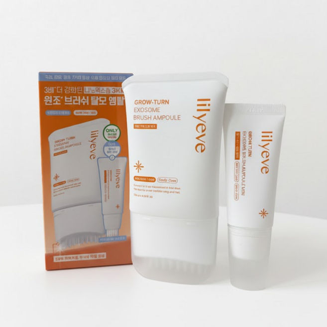 릴리이브 그로우턴 나노 브러쉬 탈모 앰플 130ml+30ml, 1개, 160ml