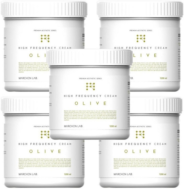 메르헨랩 올리브 고주파크림, 1.2L, 5개