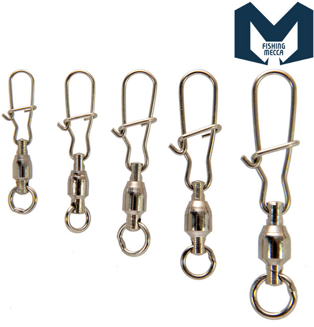 피싱메카 루플라 볼베어링 루어 스냅도래 지깅낚시 루어낚시 스위벨 쇼어지깅 회전도래, 1세트, 5개입