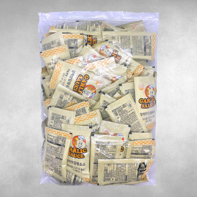 태원 갈릭디핑 소스 일회용(20g x 100개입), 100개, 20g